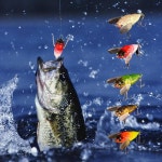 낚시 미끼 날개 하드 트레블 바브 후크 태클 1. Black  Yellow : 딜리벌월32호점