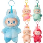 팝마트 라부부 키링 인형 마카롱 봉제 열쇠고리 3세대 호프 : 텔로미어주식회사