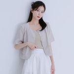 로엠 칼라리스 반팔 자켓 RMJKE38R52 : roem