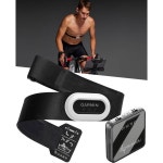 가민 HRM-Pro Plus 프리미엄 가슴 스트랩 심박수 모니터, 러닝 다이내믹스, ANT, 블루투스와 Wearable4U 파워뱅크 번들 : 피제이유통A