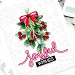 크리스마스 홀리 화환 겨울 원더 랜드 커팅 다이 스파클 잎 테두리 앨범 1. cutting dies 6 : 블루18호점