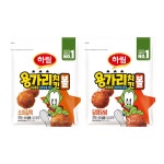 하림 용가리치킨볼 달콤양념 450g 1봉+소이갈릭 450g 1봉 : 맛있는 이야기