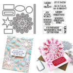 스타 눈송이 번들 공예 명확한 우표 금속 절단 다이 카드 사진 장식 만들기 1. H7476 : 블루25호점