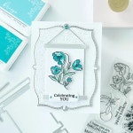 꽃 프레임 금속 절단 다이 투명 스탬프 스텐실 스크랩북 장식 엠보싱 템플릿 1. H4281 : 딜리벌월드47호점