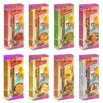 앵무새 간식 비타폴 스마커스 영양바 12종 코뉴어 모란 왕관 사랑앵무 : 버드펠리스