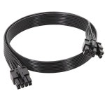 코르세어 썸텔테이크 PCIe 케이블 65cm PSU 8핀에서 62핀 GPU 어댑터 모듈러 파워 서플라이 연장 : 트레이드위스