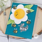 꽃잎 무지개 배경 편지 꽃 프레임 금속 절단 다이 스크랩북 선물 카드 클리어 우표 스텐실 1. H2969-stamps : 오더박스46호점