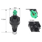 잔디 관리 정원 급수 시스템 자동 관개 노즐 도구 : 블루15호점