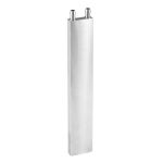 PC용 수냉 블록 컴퓨터용 240x40x12mm 액체 수냉기 열 CPU 그래픽 방열판 라디에이터 실버 알루미늄 연마 블록. : 푸르니20마켓