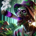 성인용 스켈레톤 맨 다이아몬드 페인팅 키트 초보자를 위한 아트 가정용 벽 장식용 5D 원형 풀 드릴 보석 14x14인치 G7244-US : 오르빅스