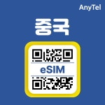 중국이심 5G 데이터 무제한 현지번호 북경 다롄 시안 심천 홍콩 자유 여행 출장 eSIM : 애니텔