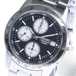 SEIKO 남성손목시계 메탈시계 SND365PC 실버 네이비 : 올앤디도쿄