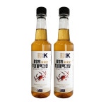 홍영의 붉은 대게 백간장 500ml 2개 영덕 어간장 : 베레모던