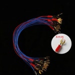 U자형 소도체전선(구리) 2x40cm 1pcs U자형연결와이어 U자형커넥터 cc-kj9 : 과학랩스토어