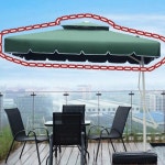 교체용 사각 폴딩파라솔 2.2m 지붕 8color 천갈이 큰천 작은천 원단 세트 : 제이엘글로벌마켓