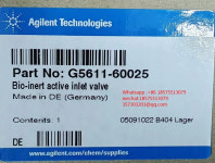 Agilent G5611-60025 바이오 비활성 활성 밸브 입구 스풀 신품 : 오미론상사