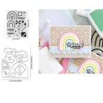 새 꿀벌 번들 공예 명확한 우표 꽃과 금속 절단 다이 카드 만들기 사진 앨범 장식 1. H7533 : 에이치에스라이프몰50호점