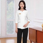 피부샵 미용실 유니폼 뷰티 가운 피부 관리사 작업복 : 퍼스널픽샵