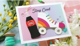 수제 스케이트 금속 절단 다이 스크랩북 공예 장식 엠보싱 템플릿 인사 카드 컷 1. H0016-dies : 오더박스45호점