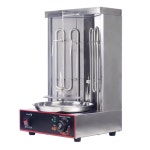 전기 반자동 회전 케밥 기계 치킨 그릴 구이 : 프로미코