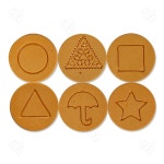 추억의 달고나 뽑기 6종 랜덤 10개 : 해호생활건강