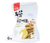 명성식품 바삭한 한입 부산어포 110g 6개 : 퀵퀵프레시