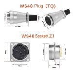 38 TQ M48 WS48 20PIN 7PIN ZHQCN 소켓 27PIN 5PIN 플러그 : 공구상사4