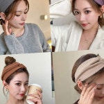 반다나 헤어밴드 예쁜 깔끔한 좋은원단 꼬임포인트 : 팔도커넥트