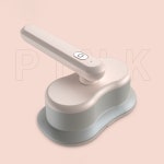 시온우주 UV살균 진드기제거 12중날 90도회전 핸들 세탁소용 Type-C충전식 듀얼헤드 보풀제거기 : 발산차우