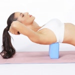 EVA 요가블록 블루 바른자세 보조 스트레칭 운동 근력운동 : 디버스조이