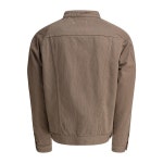 논네이티브 브라운 버튼 클로저 스탠드 칼라 재킷 NN J4603 SAND : 어도어럭스