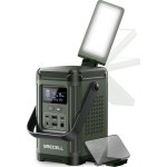 240W 휴대용 발전소 153.6WH 태양광 발전기 GRECELL Life야외 여행을... PO4 배터리 듀얼 웨이 100W PD 캠핑 파워 뱅크 가정용 （ : 오르직