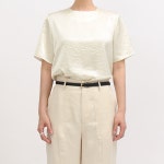 [LTC] 여성 여름 반팔 블라우스 레몬베이지 : 엘티씨