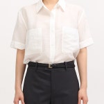 [LTC] 여성 여름 포켓 반팔 셔츠 화이트 : 엘티씨