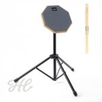 해삐아 드럼패드 그레이 5A드럼스틱 : 해삐아우라