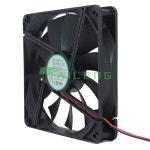 영 린 DFS 132512 H DC 12V 3.00W 135x135x25mm 2선 서버 냉각 팬 : 바잉무역