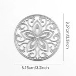 타원형둥근 꽃 장식 금속 절단 다이 엠보싱 컷 카드 만들기 스크랩북 공예 1. H4479 : 블루44호점