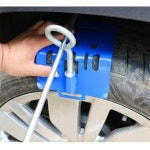 자동차 덴트 찌그러짐 펴기 수리 프라이 브래킷 타이어 지원 오목 볼록 레벨링 수평 특수 도구 휠 아치 기본 : 블루35호점