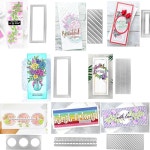 스크랩북 장식용 직사각형 금속 절단 다이 슬림 라인 프레임 테두리 컬렉션 카드 공예 만들기 1. H5408 : 블루44호점