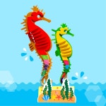 어린이 목공 공예 바다해마 원목 컬러링 재료 간단한 : 비에스케이101