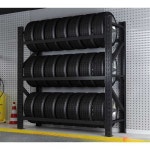 정비소 타이어 진열대 카센터 선반 매장 수리점 랙 검은색ㅣ150x50x200cmㅣ320kg : 스피드배송마켓