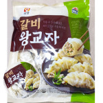 갈비만두 1kg 갈비교자 왕만두 국내산 돼지고기만두 : 와우초이스 스토어