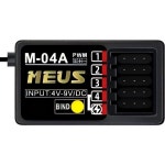 MEUS 레이싱 2.4GHz RC 수신기 M-04A 장거리 제어 RX는 카/보트/탱크 등을 위한 송신기 ME-10B와 호환됩니다4CH-A : 케이16상점