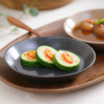 윤도자기 다인 국산 앞접시 15cm 원형접시 디저트그릇 : 윤도자기 연구소