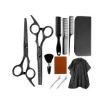 고급 셀프 미용 틴닝 가위세트 11종 애견 커트 가정용 헤어 이발가위 : 득템24