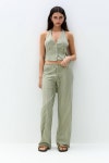 풀앤베어 스트라이프 러스틱 탑 7472/346 PALE KHAKI : 스페인샵