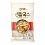 씨제이 백설생칼국수 550G : 백미12
