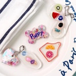투명 여름 레진아트 입문 초보 키링 만들기 세트 공예용 diy : 샌디상점