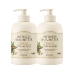 스킨푸드 인텐시브 시어버터 크림워시 450ml x2개 : 라운오