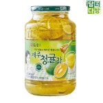 청귤차 수제차 제주청귤차 1kg 새콤달콤 무배 대용량 건강차 : 땅드레스